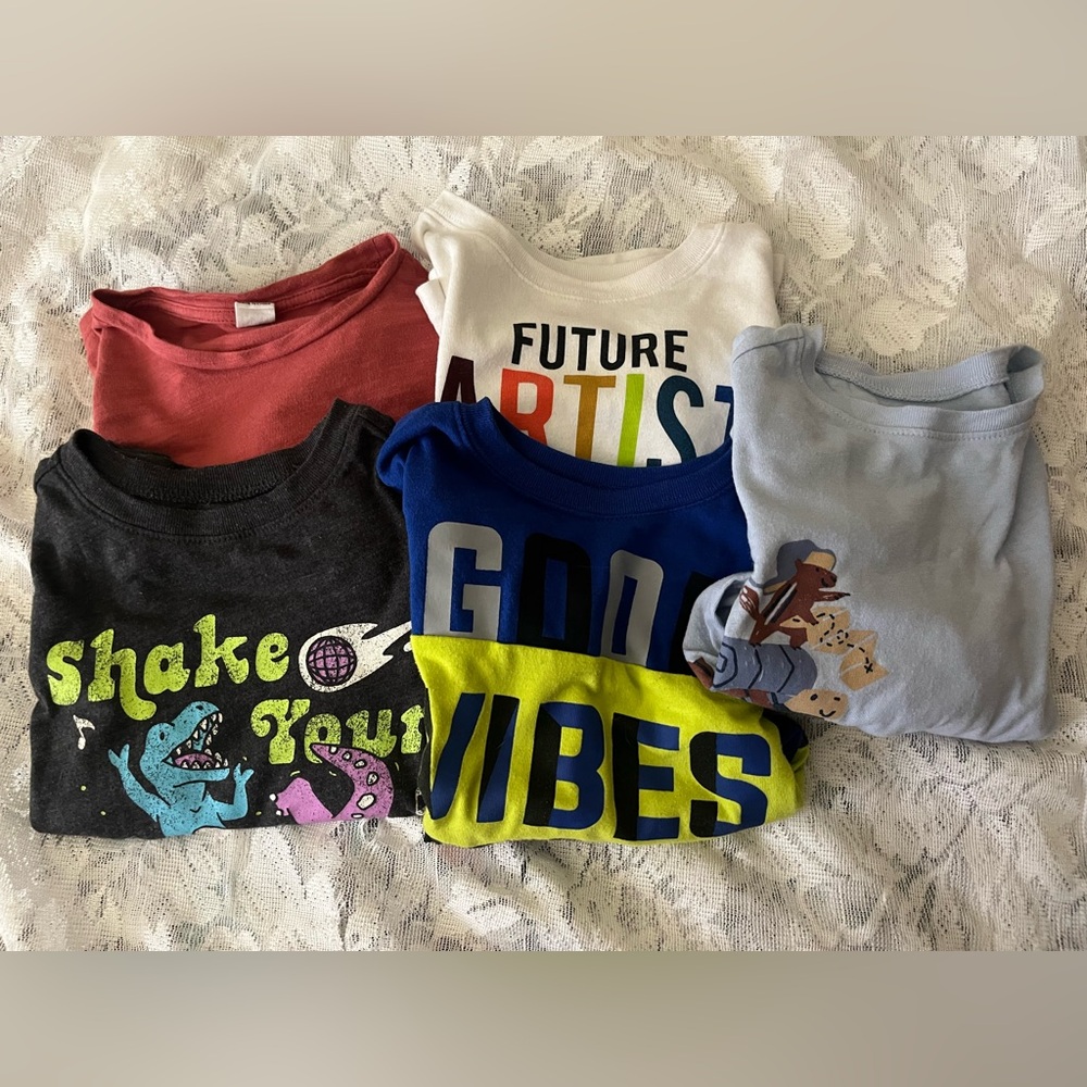 Long Sleeve Shirt Bundle 4T